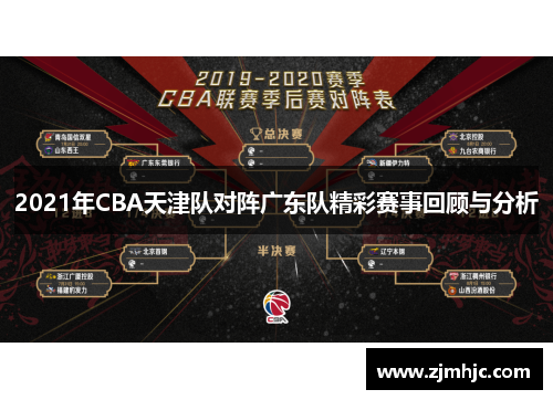 2021年CBA天津队对阵广东队精彩赛事回顾与分析